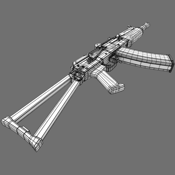 max carbines assault rifle - AKS 74U Carbine by virtualciti